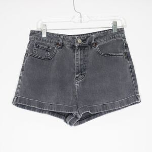 PacSun Womens Denim Mom Shorts Size‎ 28 Gray Washed Jean